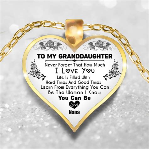 to my granddaughter necklace|necklaces for granddaughter from grandma.